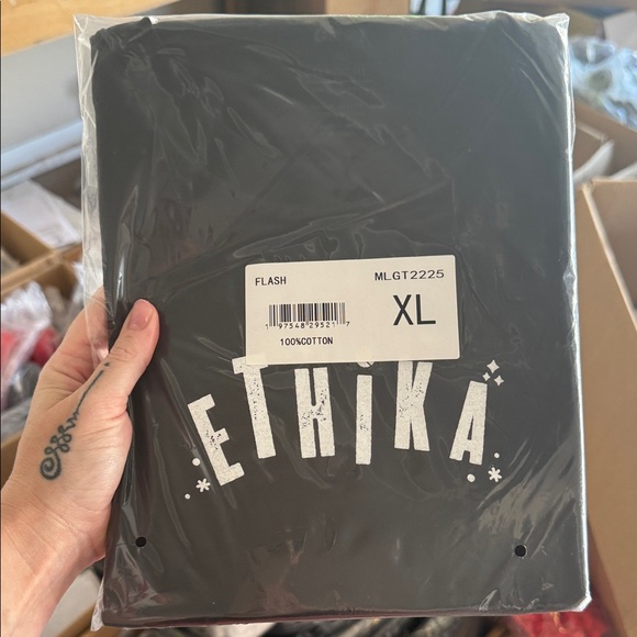 Ethika Black Graphic T-Shirt XL - Picture 1 of 1